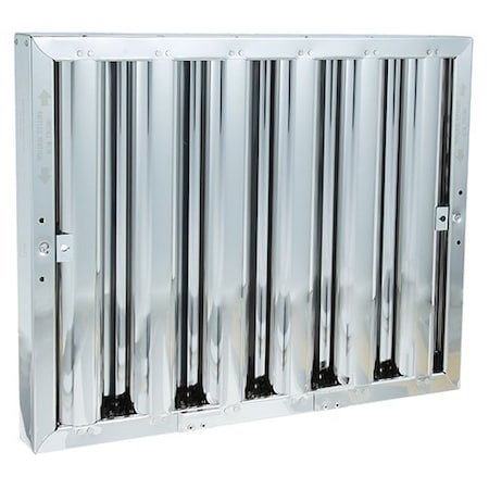 Allpoints Hood Filter, Type6, S/S , 16X20 W/ Lock Handles 8014147